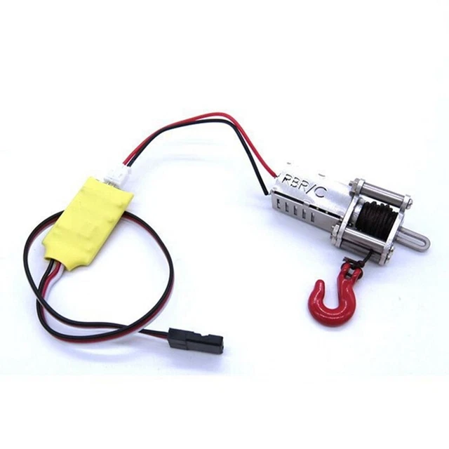Metal Automatic Simulated Winch with 3CH Receiver Cable for B14 B24 B16 B36 L3I3