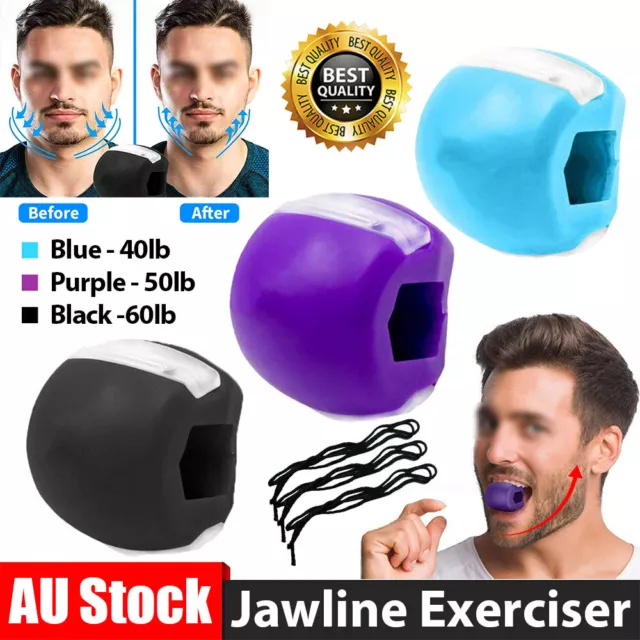 3 PACK JAWLINE Exerciser Jawlineme Exercise Ball Neck Face Jawzrsize Jaw Tools 15.85 PicClick AU