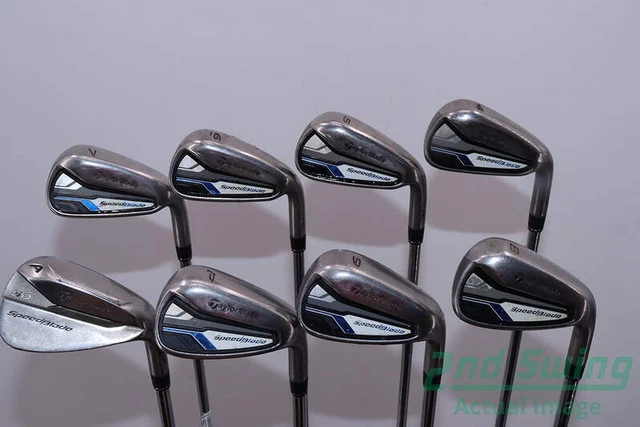 TaylorMade Speedblade HL Iron Set 4-PW GW Steel Uniflex Right 38.25in