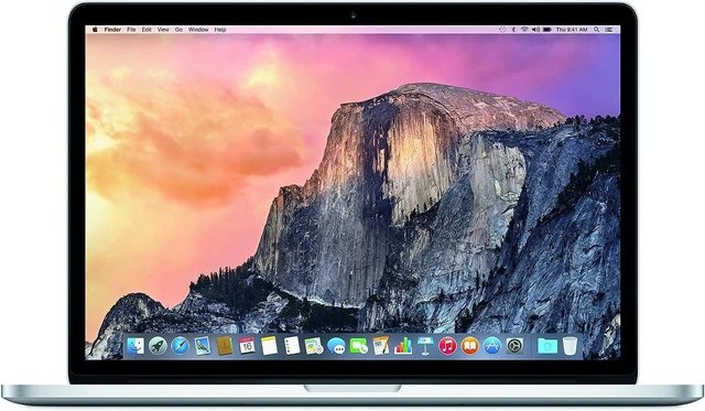 APPLE MACBOOK PRO 15" MID 2015 A1398 INTEL i7 16GB RAM 500GB SSD PORTATILE MONTEREY