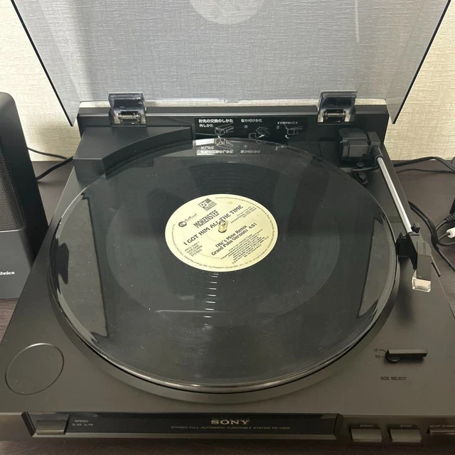 Sony レコードプレーヤー 本体 PS-V800 SONY PS-V800 プレーヤー 説明