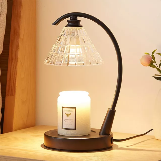 2024 Aromatherapy Melting Dimmable Night Wax Lamp Light Table Candle Warmer