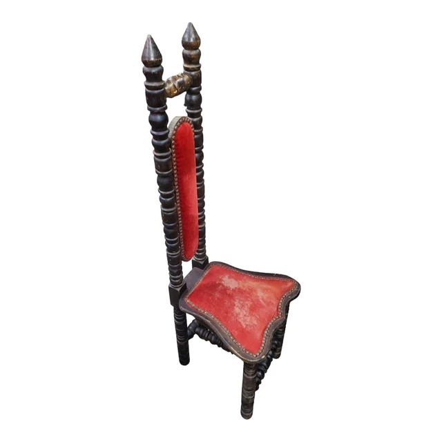 VINTAGE MEXICAN JACOBEAN Prayer chair 259.00 PicClick