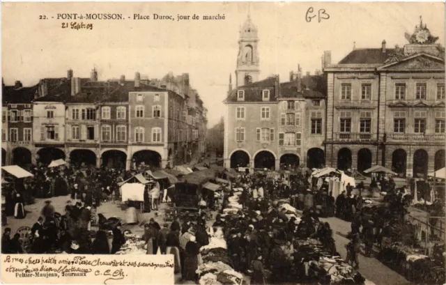 CPA BRIDGE-a-MONSOON - Place Duroc - market day (483870)