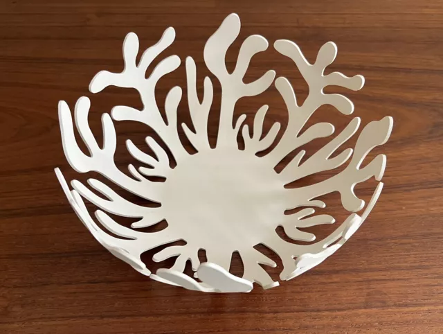 Alessi Mediterraneo 8 1/4” Fruit Bowl in Natural Biscuit by Emma Silvestris