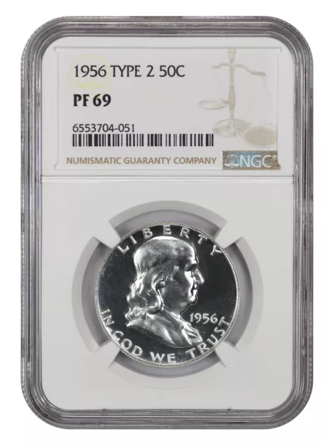 1956 50C NGC PR69 (Type 2)