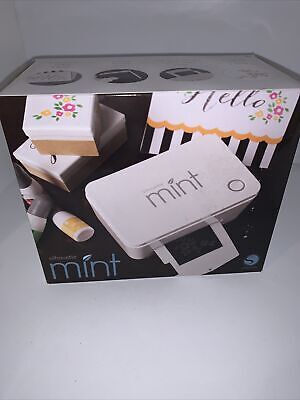 Silhouette Mint Custom Printer - White- New Open Box