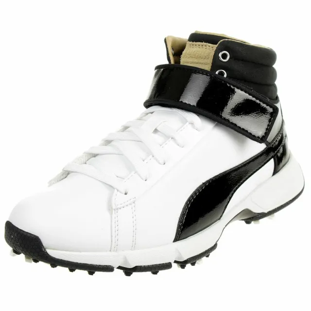 Puma Titantour Ignite HI-TOP SE JR enfants junior chaussures de golf golf golf cuir 190179 01 2