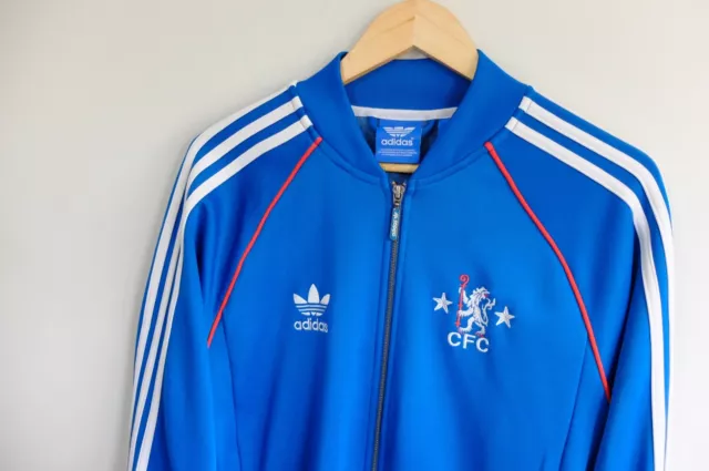Adidas Originals Chelsea FC Superstar TT tracksuit jacket Blue M 2015 Football