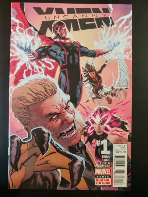 UNCANNY X-MEN #1a (2016 MARVEL Comics) VF/NM Comic Book