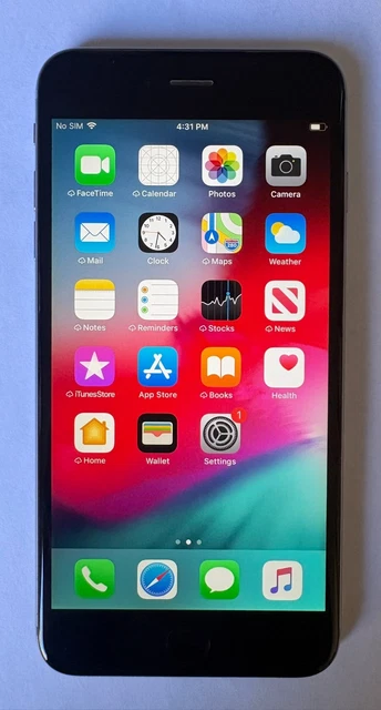 APPLE IPHONE 6 Plus Space Gray 64GB Locked Unstable AS IS $50.00