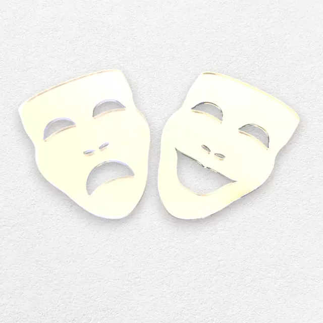 COMEDY TRAGEDY MASKS 4 x 6 Photo Frame Performing Arts £15.99