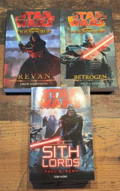 Star Wars - The Old Republic Revan, Betrogen & Die Sith Lords Büchersammlung