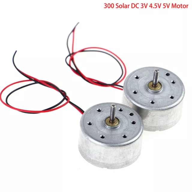 Micro Motor 300 Solar DC 3V 4.5V 5V Motor For CD Player DIY Toy 2mm Brush Mo GN