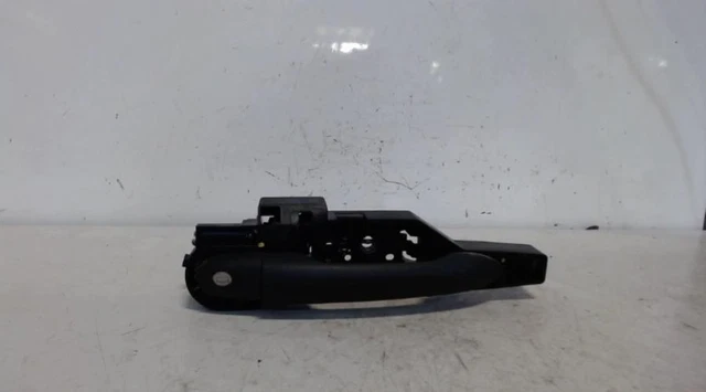 Paire De Poignées De Porte Intérieure Pour Renault Kangoo 3 - Noir Chromé - Neuves Génériques