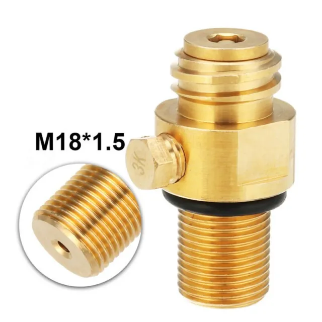 1 X BRASS replacement nut for the CO2 high pressure hose £9.37 - PicClick UK