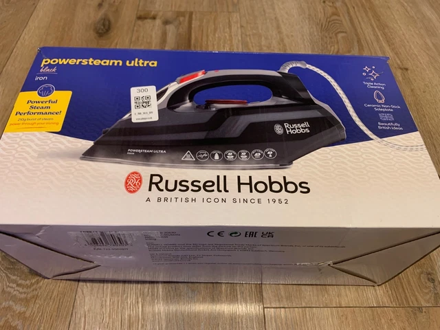 RUSSELL HOBBS POWERSTEAM Ultra 3100W Steam Iron 20630 £21.50 - PicClick UK