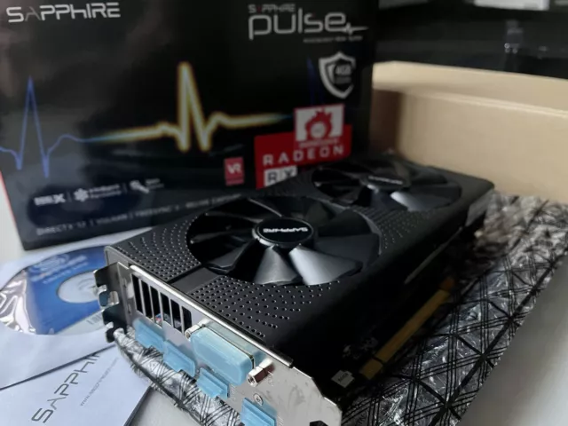 SAPPHIRE PULSE AMD Radeon RX 570 4GB GDDR5 OC GAMING Graphics Card 112660420G 195.00 PicClick UK