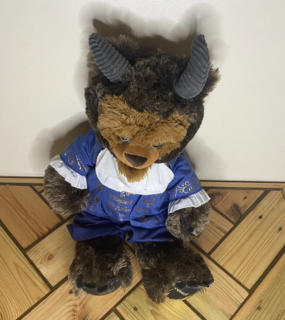 BUILD A BEAR Workshop Disney Beauty and the Beast 18" Soft Toy Plush ...