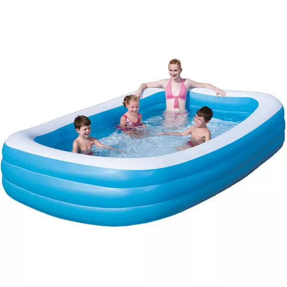 BESTWAY 54009 Family Pool 305x183x56cm Planschbecken Swimmingpool Kinderpool Fun