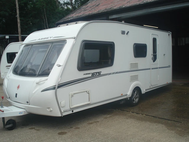 R&K Caravans 2007/8 Abbey Gts 416 4 Berth End Bathroom, 12 Months Warranty