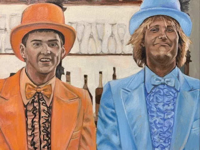 Jim Carrey & Jeff Daniels - Dumber And Dumber - One Of A Kind - Sold By Artist