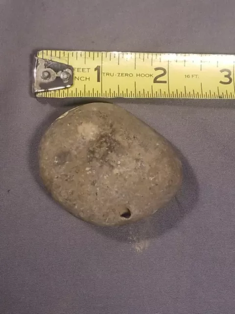 Stone One Hole Native American Pendant / Gorget Number 3