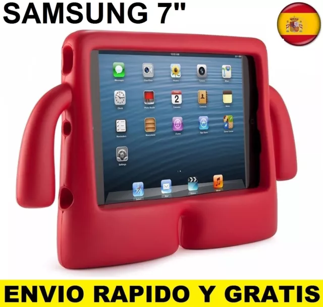 Funda para tablet SAMSUNG GALAXY 7" para niños goma iGuy iBuy