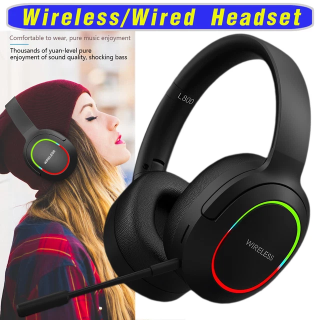 Wireless Bluetooth Headphones Over Ear Headset For Samsung Galaxy S10 S9 S8 Plus