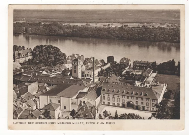 Luftbild Der Sektkellerei Matheus Müller, Eltville Am Rhein