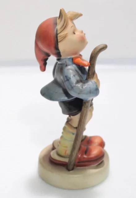 Vintage W. Germany Hummel Goebel LITTLE HIKER Boy Porcelain Figurine 3