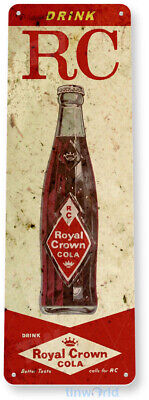 TIN SIGN Royal Crown Cola Soda Cola Drink Kitchen Rustic Metal Decor B586
