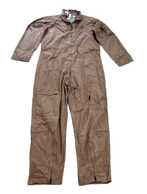 Propper Coverall Flyers CWU-27/P Desert Tan Mens 50 Long Flight Suit New w/Tags