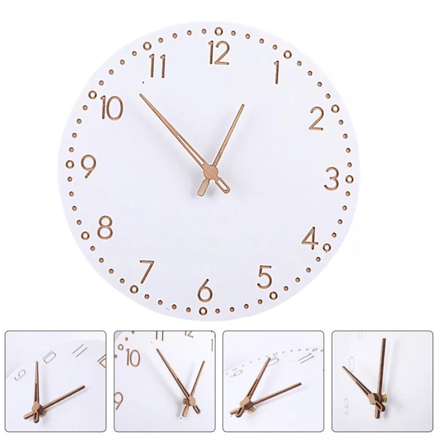farmhouse silent clock Horloge Muette Horloge Murale Ronde Pour La Maison Horlog