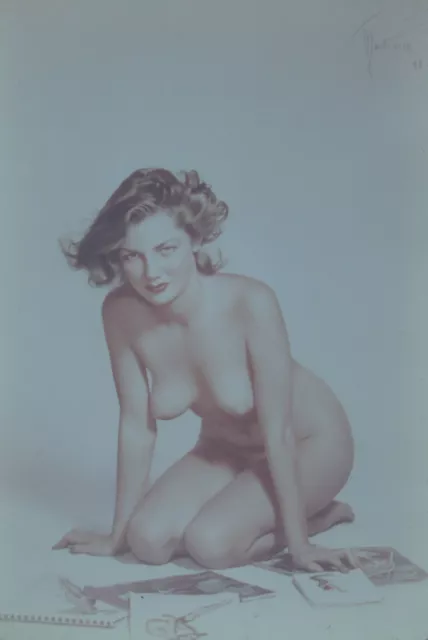 "Photoshopped" in 1942 William Mortensen Marilyn Monroe Nude USA Obscenity photo 2