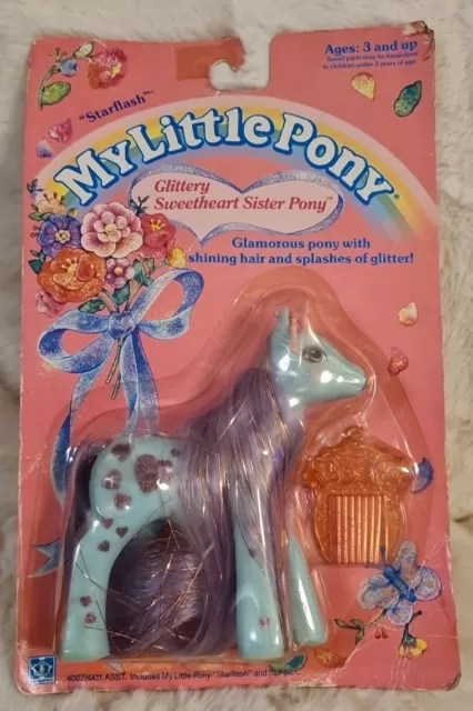 My Little Pony Glittery Sweetheart Starflash Petit Poney Kleines Pony Mlp Nrfp