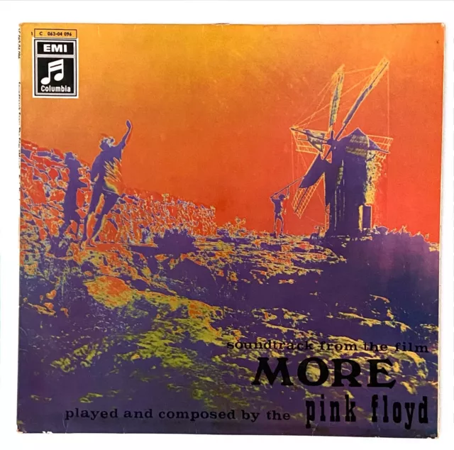 PINK FLOYD "More - Soundtrack" LP 1969 Deutschland Columbia EMI  062-04 096