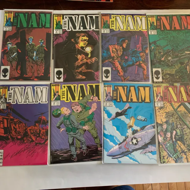 The NAM Marvel comic book lot of 8 ungraded issues 5, 8, 10, 12, 13, 18, 19, 20