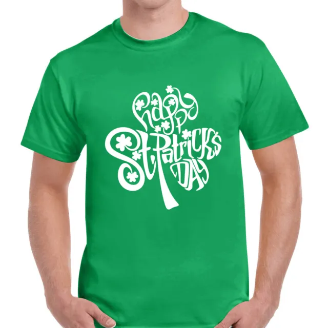 T-shirt giorno di San Patrizio da uomo donna stampata paddy irlandesi Irlanda top novità