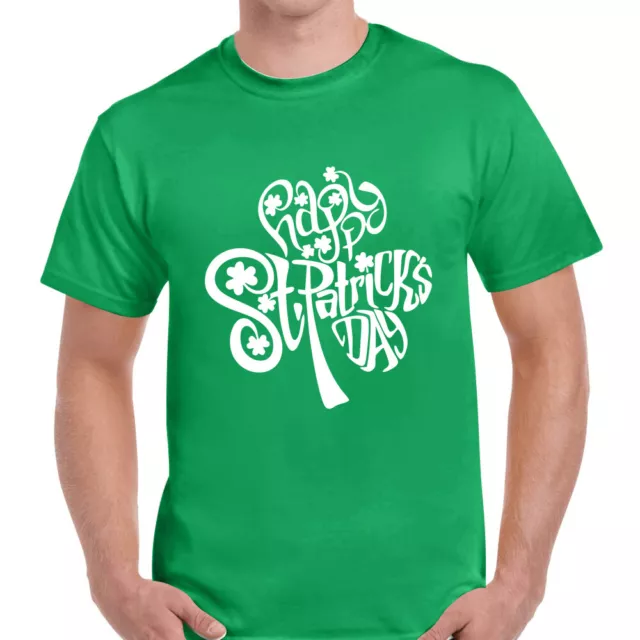 T-shirt giorno di San Patrizio da uomo donna stampata paddy irlandesi Irlanda top novità