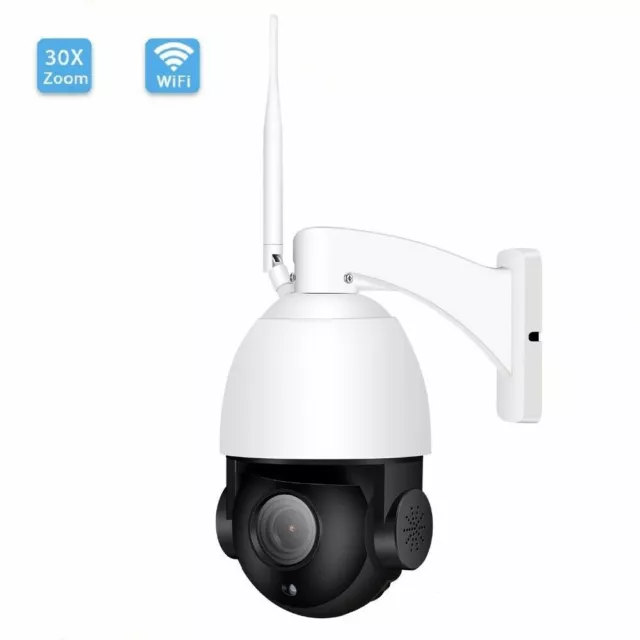 Caméra De Surveillance Avec Zoom Optique 30X Extérieur Ip Wifi Résolution...