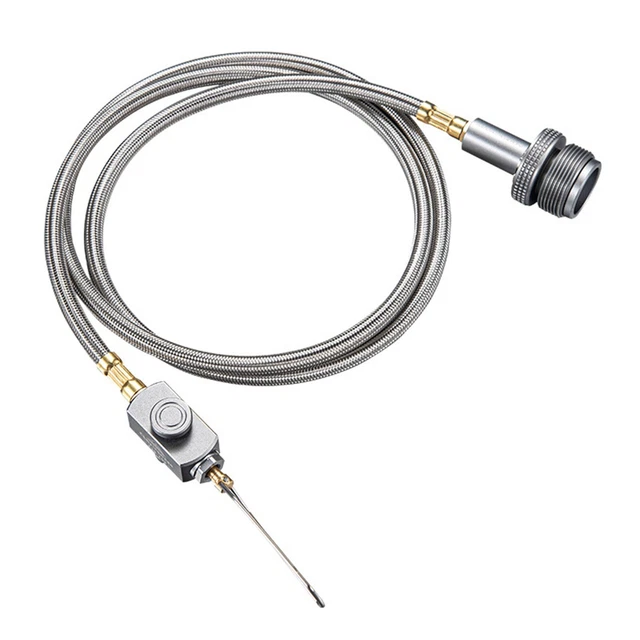 Tuyau Gaz Propane 150cm - Résistant Au Froid -30°C - Raccord 6,35mm