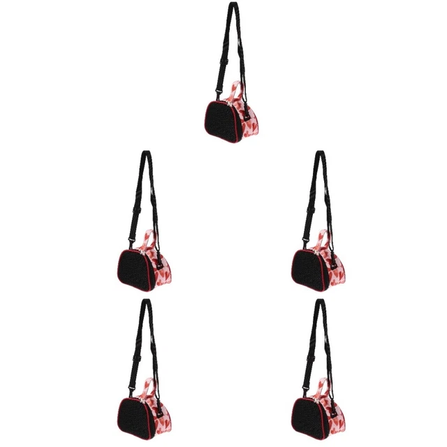 5 piezas portahámster hámster transpirable con bolsa de viaje portátil para hámster