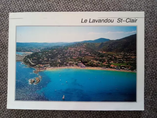 Cpsm Cpm Le Lavandou Aerial View Of Saint Clair