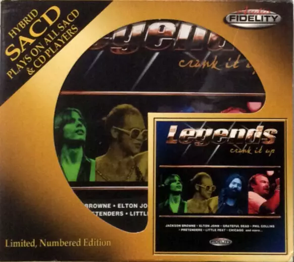 Legends - Crank It Up  Audio Fidelity SACD (Hybrid, Compilation, Remastered)