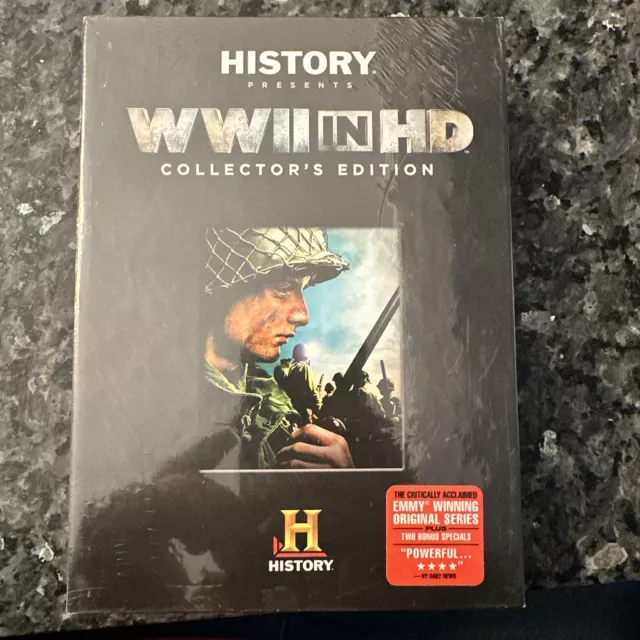 NEW & SEALED WWII IN HD - Collector's Ed World War 2 II DVD The History Channel