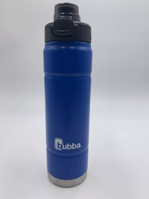 Bubba Trailblazer 24oz Stainless Steel Insulated Water Bottle, Verry Berry Blue
