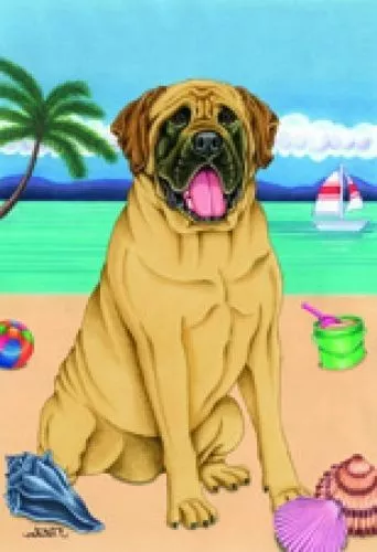 Beach House Flag - Mastiff 69113