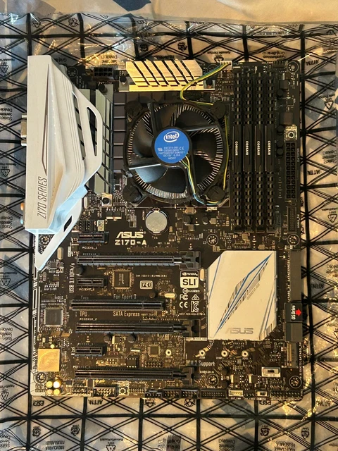 ASUS Motherboard Intel Z170 Z170-A i5 6600k Asus PC I5 Z170A