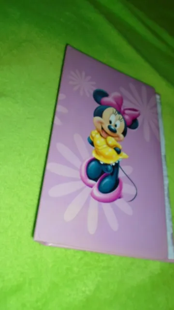 Fotoalbun in rosa mit Minnie Maus für Kinder 2x 38 Bilder 10x15 cm